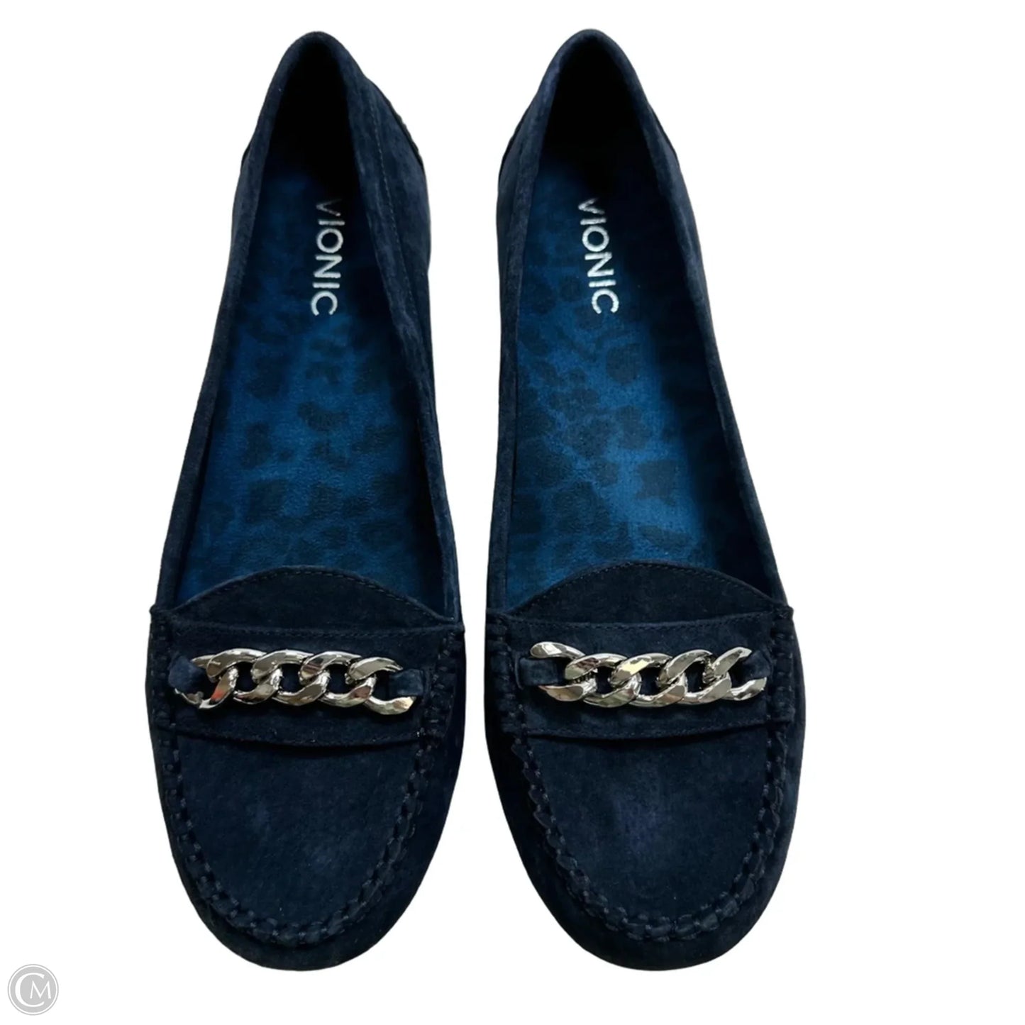 Shoes Flats By Vionic In Navy, Size: 9.5