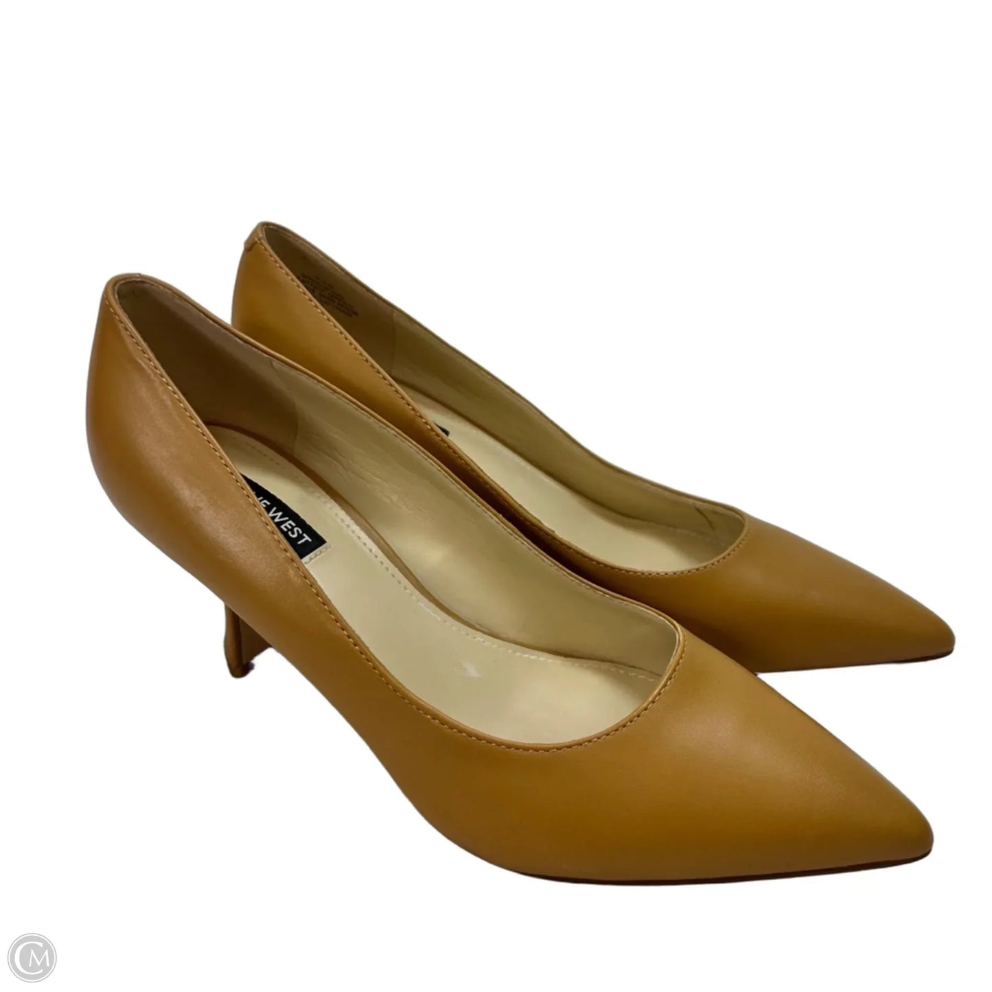 Shoes Heels Block By Nine West In Tan, Size: 8.5