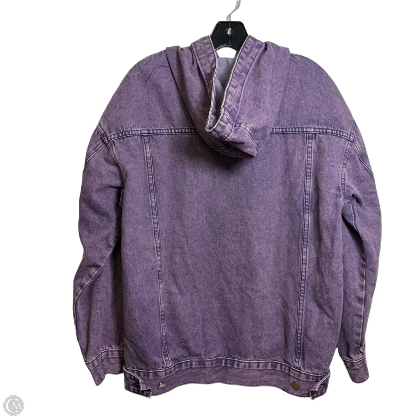 Top Long Sleeve By Clothes Mentor In Purple, Size: M