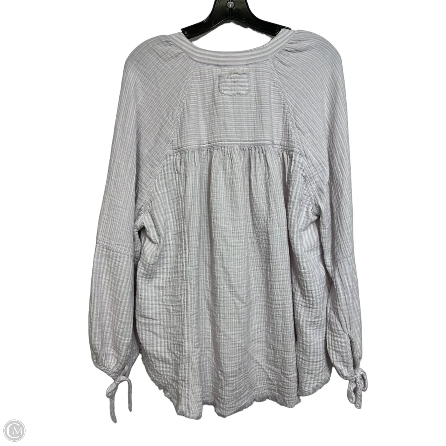 Top Long Sleeve By Aerie In Purple, Size: Xs