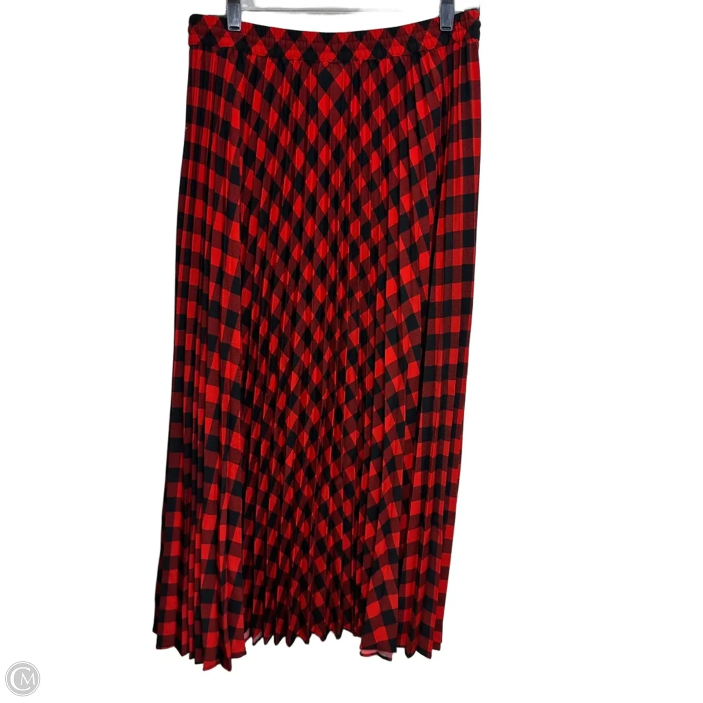 Skirt Midi By Woolrich Target-designer In Plaid Pattern, Size: M