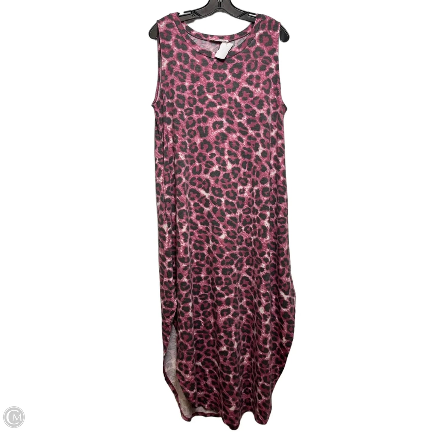 Dress Casual Maxi By Zenana In Animal Print, Size: 2x