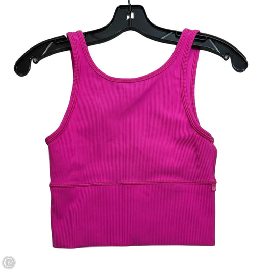 Athletic Tank Top By Lululemon In Pink, Size: 2