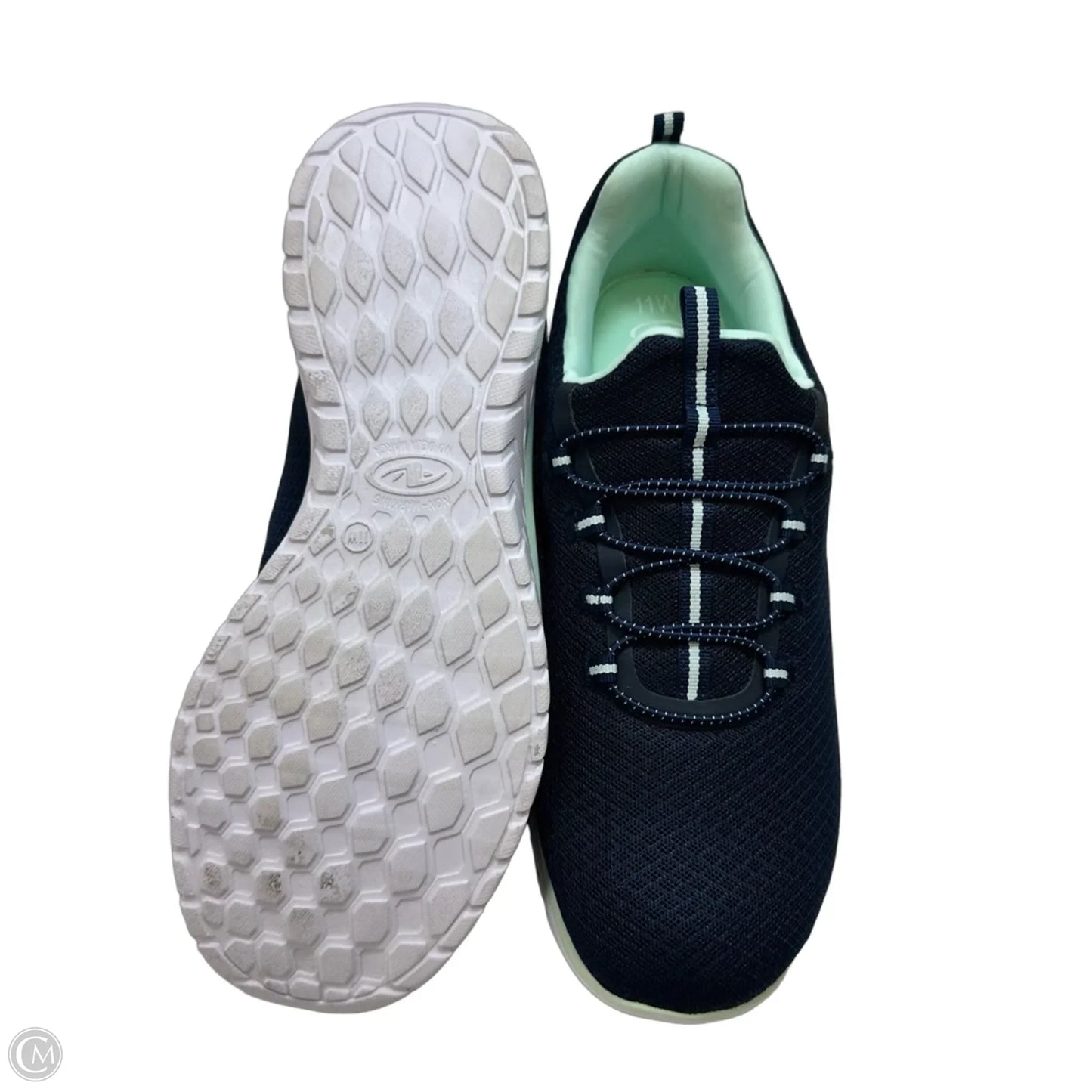 Shoes Sneakers By Athletic Works In Navy, Size: 11 WIDE