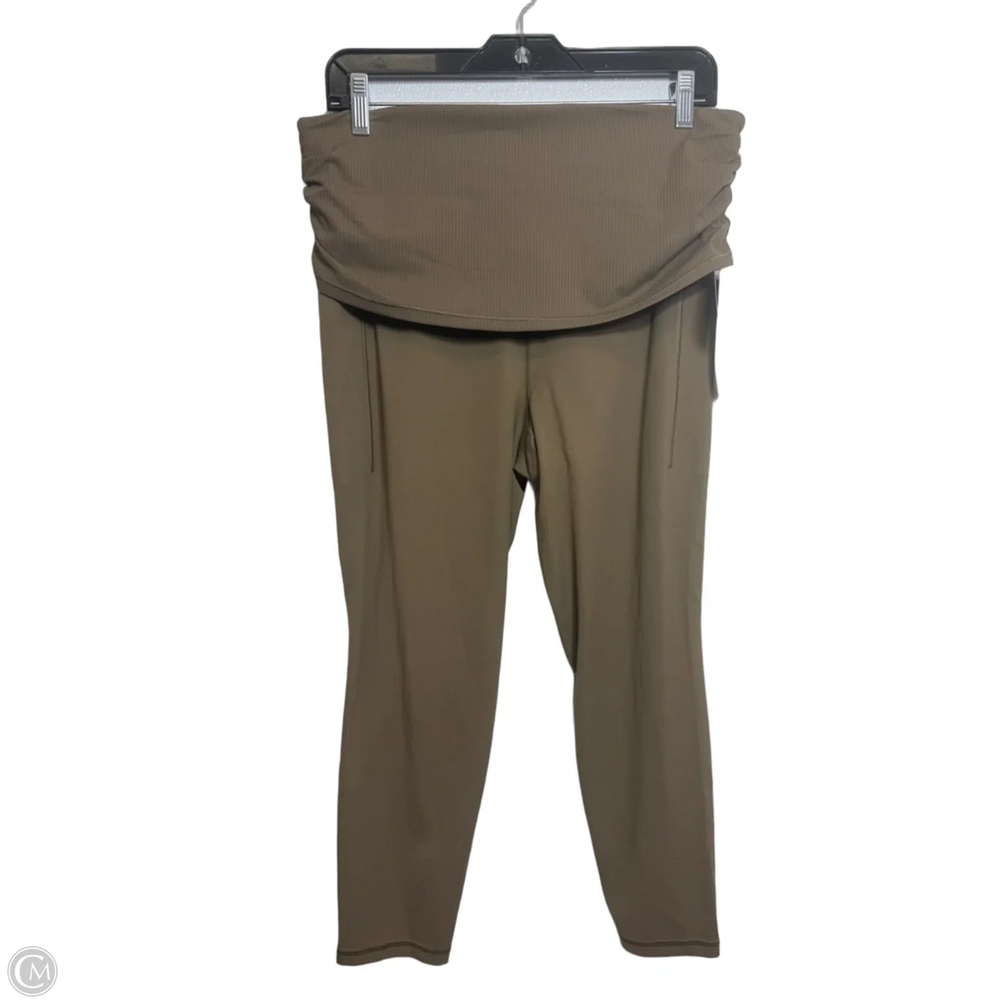 Athletic Leggings By Athleta In Brown, Size: Xl