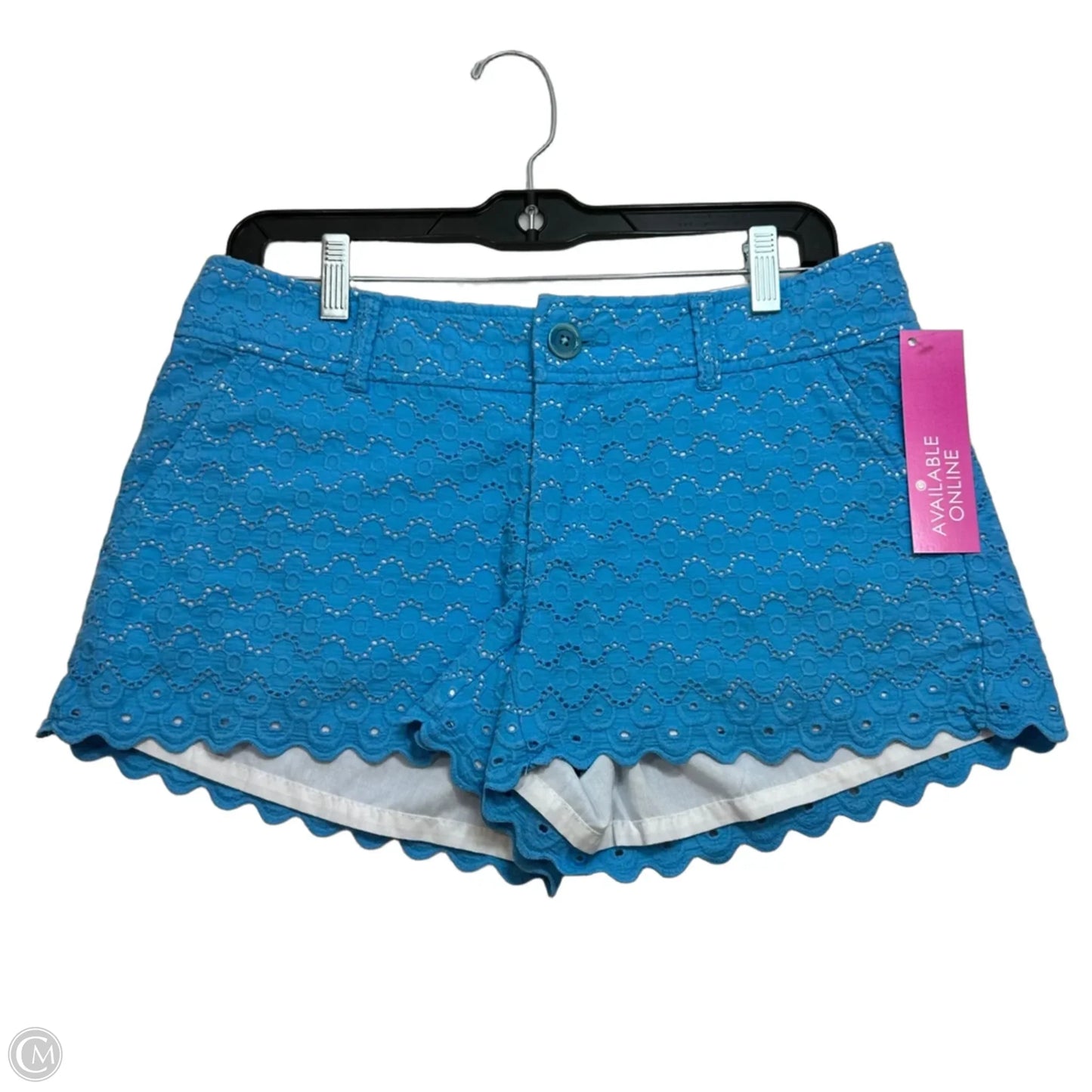 Shorts Designer By Lilly Pulitzer In Blue, Size: 4