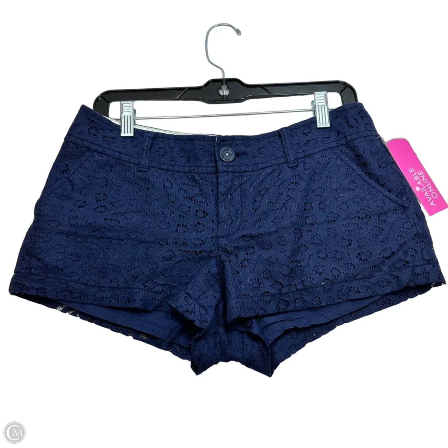 Shorts Designer By Lilly Pulitzer In Blue, Size: 4