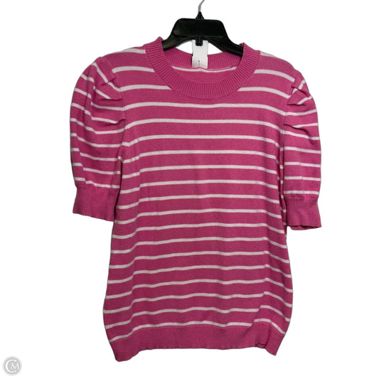 Top Short Sleeve By Clothes Mentor In Striped Pattern, Size: Xxl