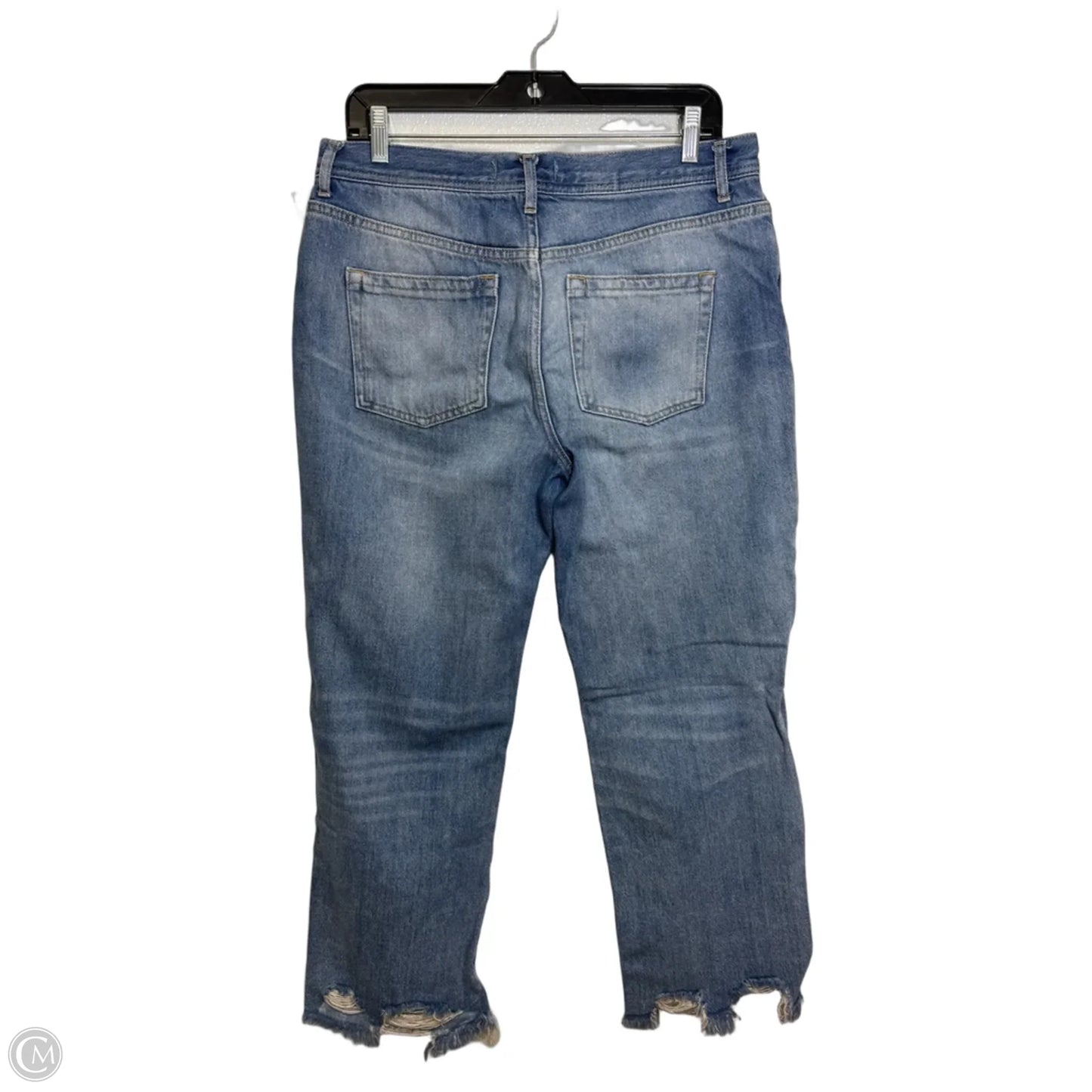 Jeans Cropped By We The Free In Blue Denim, Size: 8