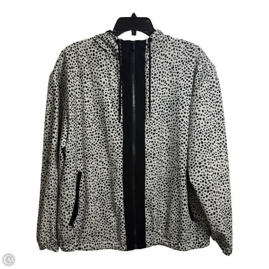 Jacket Windbreaker By Lou And Grey In Animal Print, Size: L
