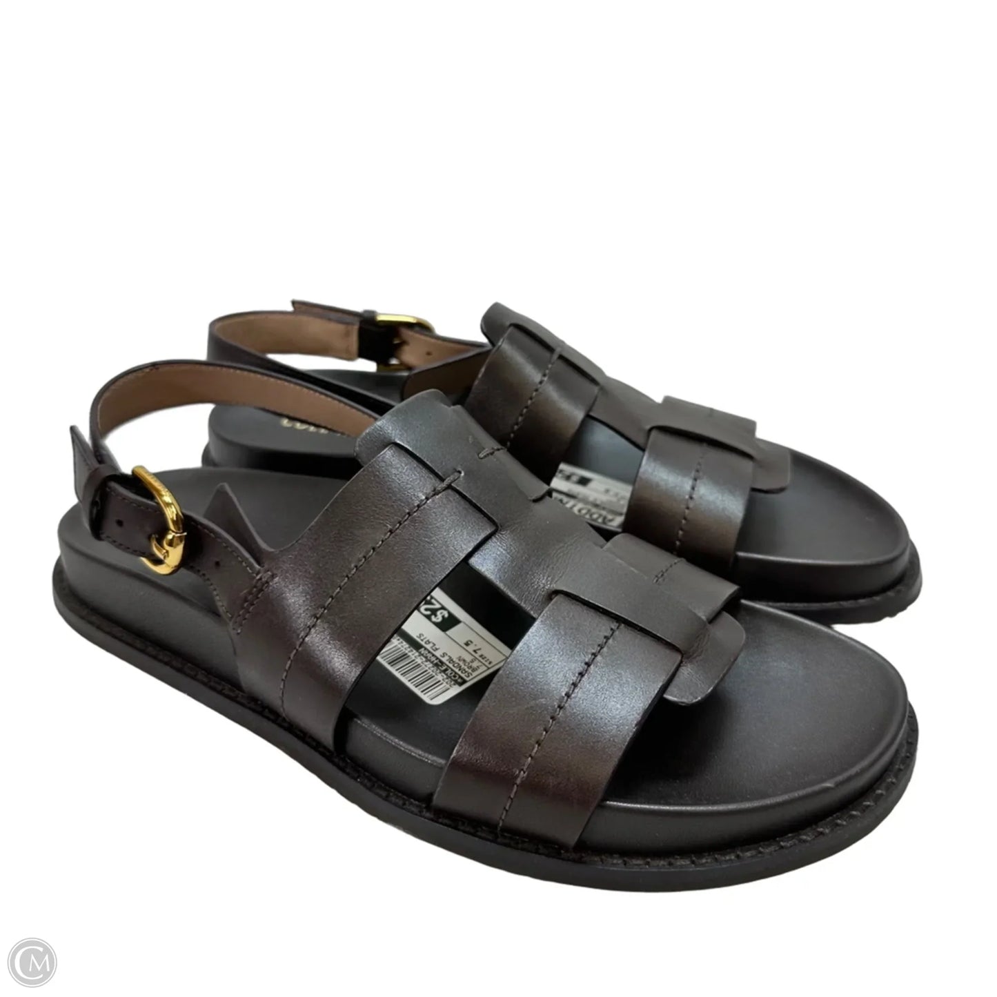 Sandals Flats By Cole-haan In Brown, Size: 7.5