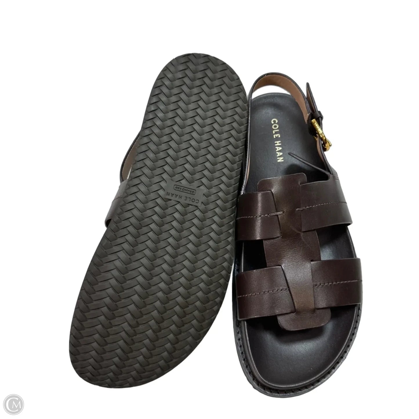 Sandals Flats By Cole-haan In Brown, Size: 7.5