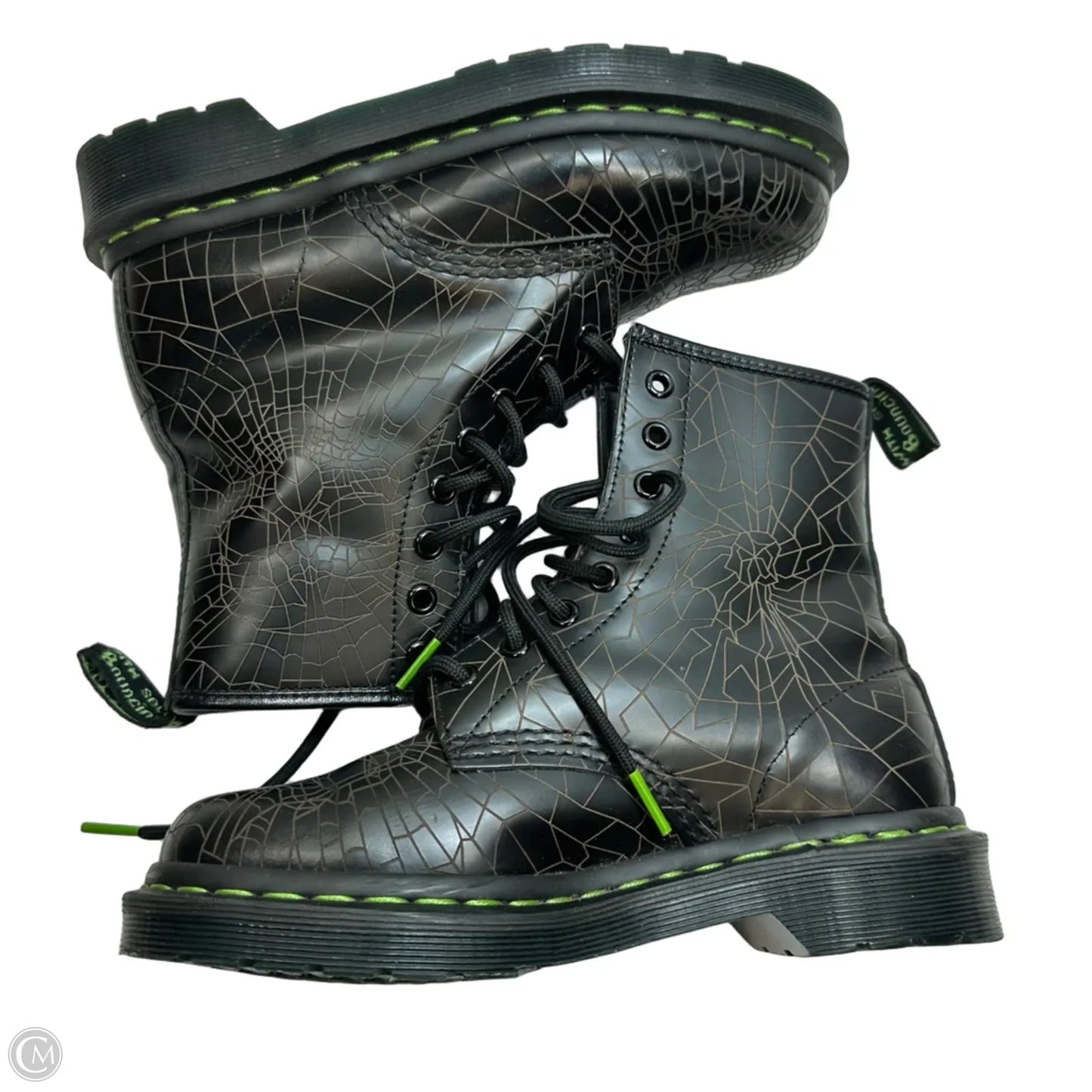 Boots Ankle Flats By Dr Martens In Black, Size: 6