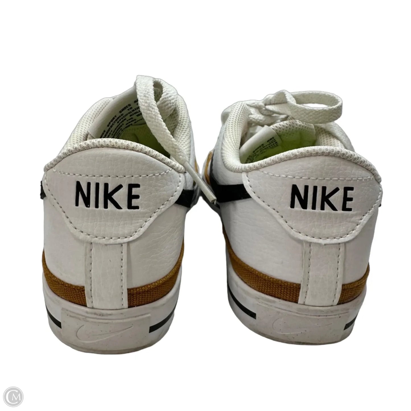 Shoes Sneakers By Nike In White, Size: 7.5