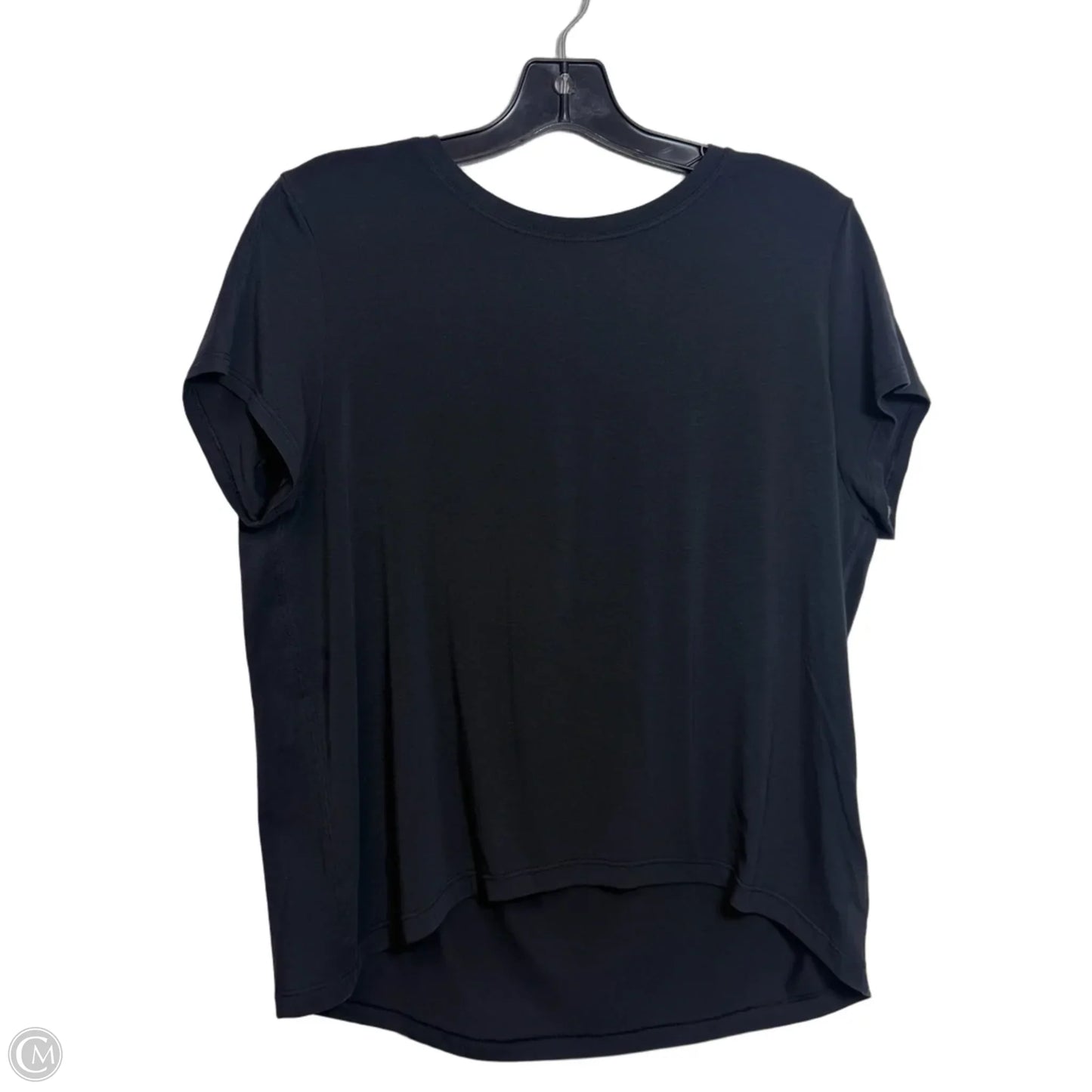 Athletic Top Short Sleeve By Athleta In Navy, Size: Xs