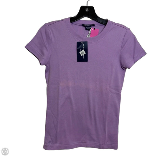 Top Short Sleeve Basic By Ralph Lauren In Multi-colored, Size: S