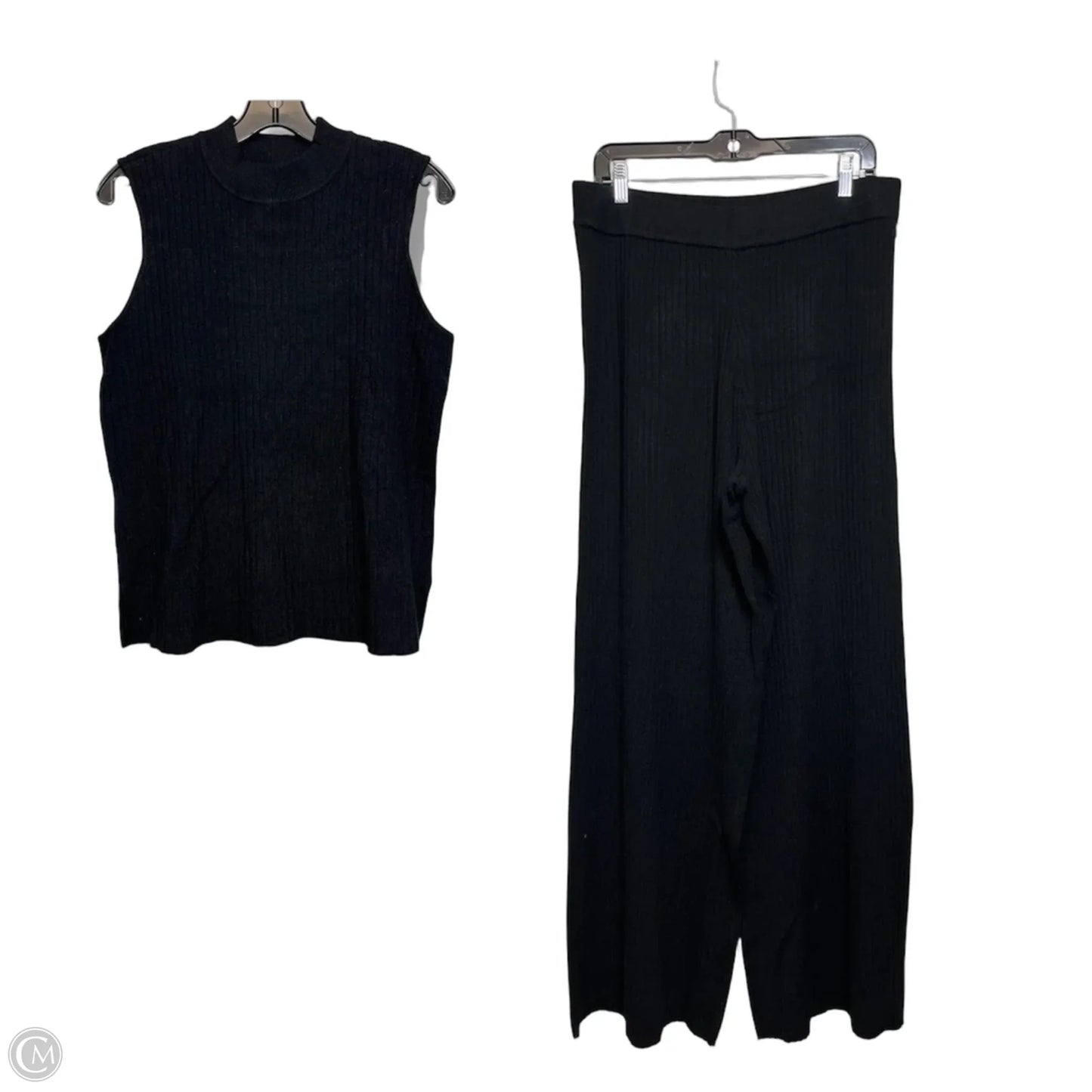 Pants Set 2pc By Marled In Black, Size: Xl