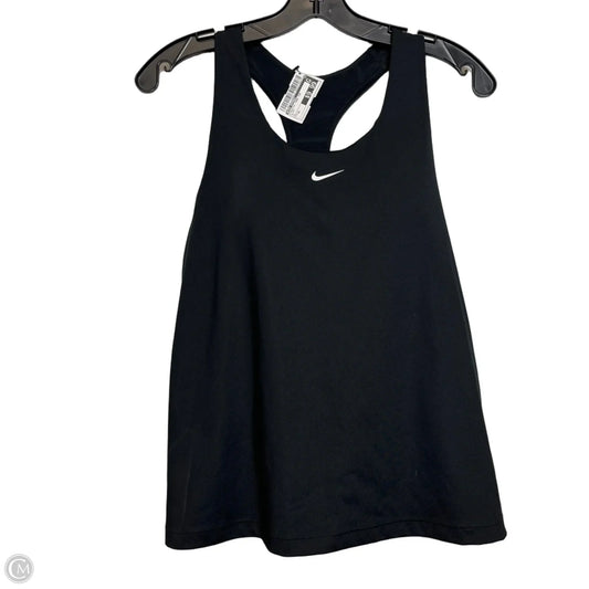 Athletic Tank Top By Nike Apparel In Black, Size: Xl