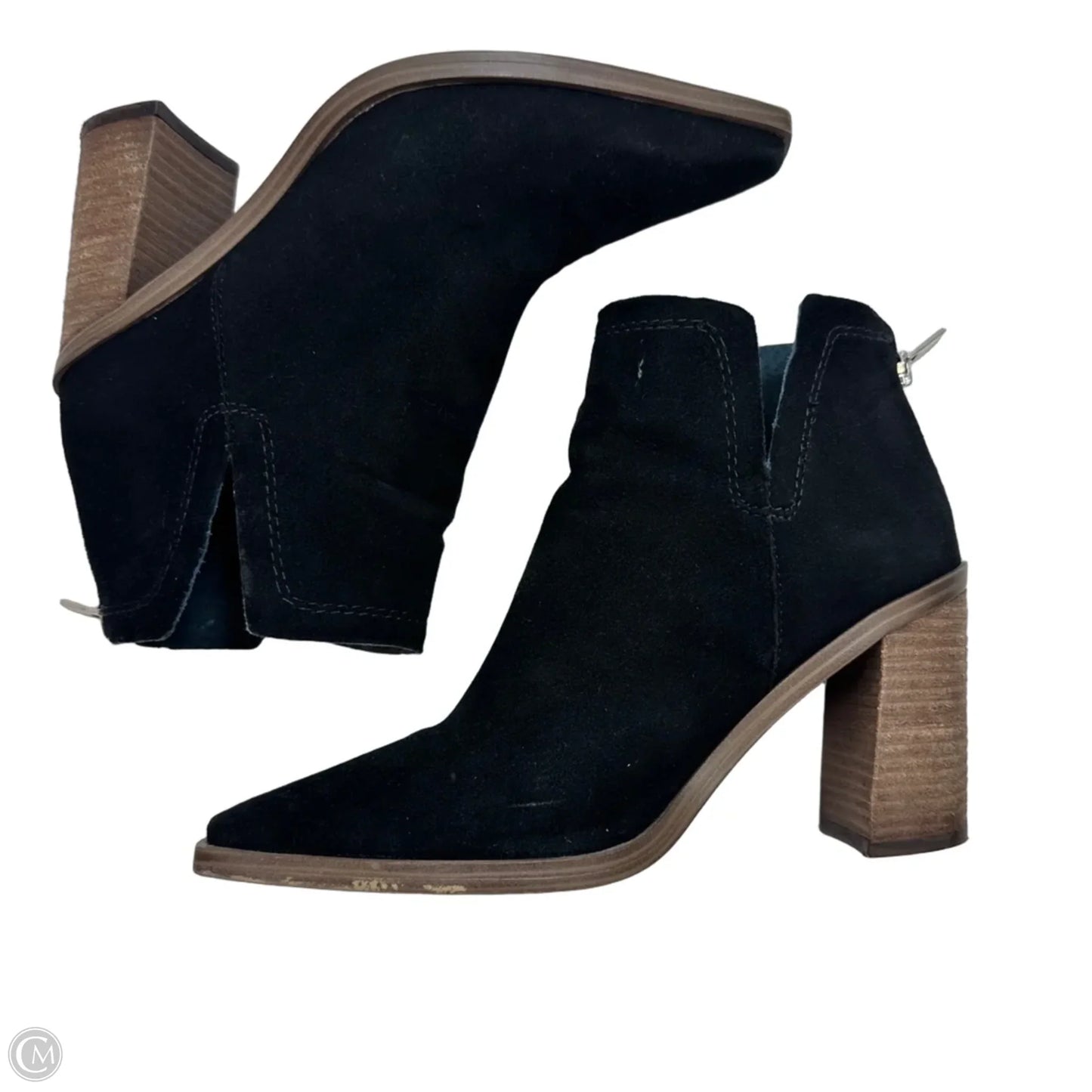 Boots Ankle Flats By Vince Camuto In Black, Size: 6.5