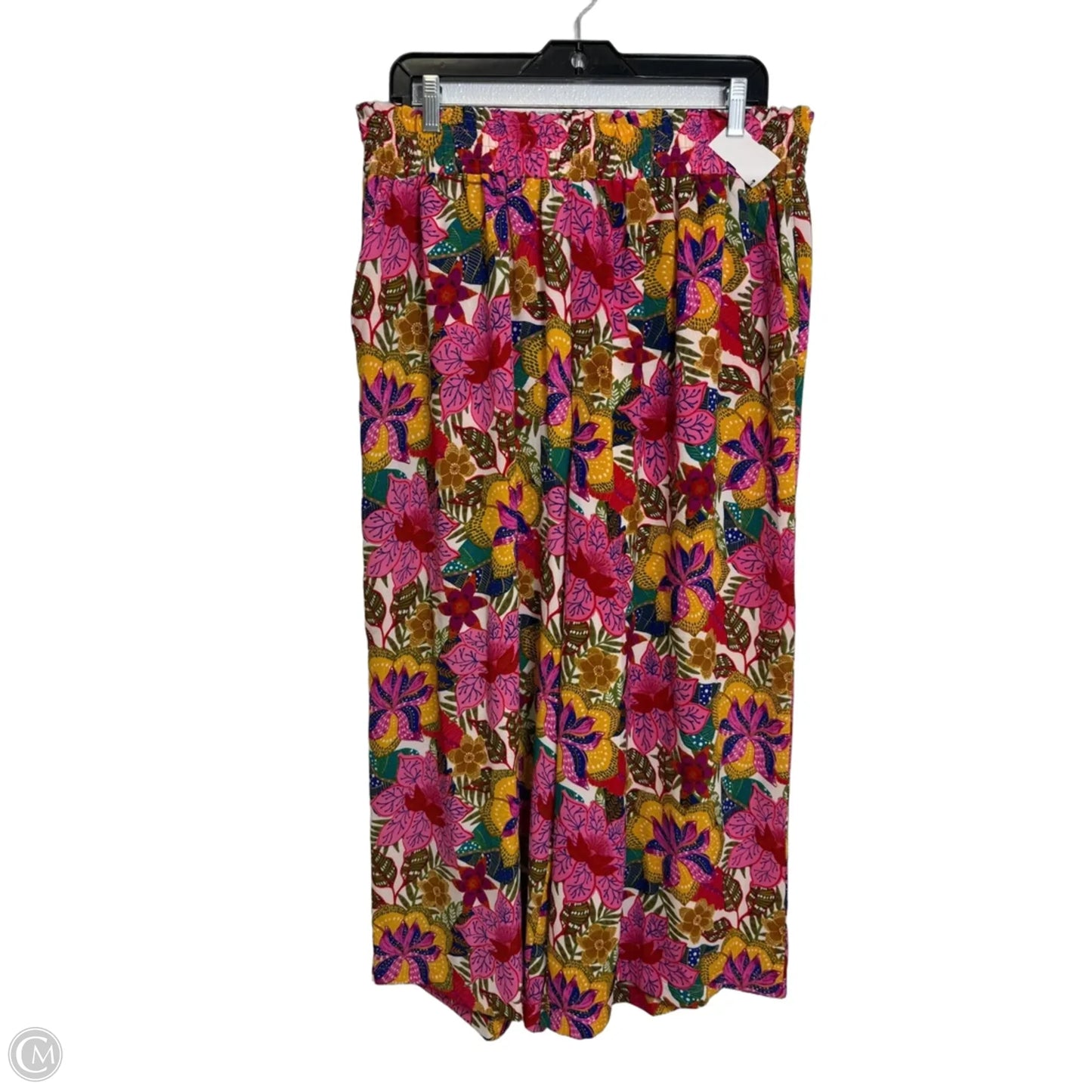 Capris 2pc By Rose And Olive In Floral Print, Size: 1x