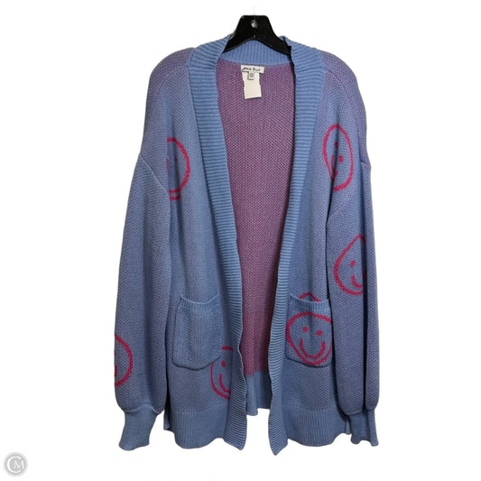 Cardigan By White Birch In Blue, Size: L