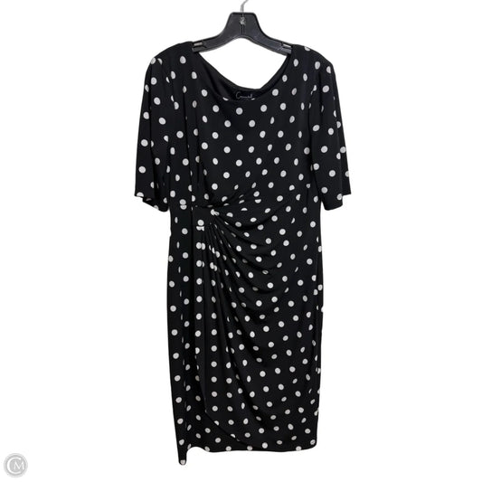 Dress Party Short By Connected Apparel In Polkadot Pattern, Size: 14p