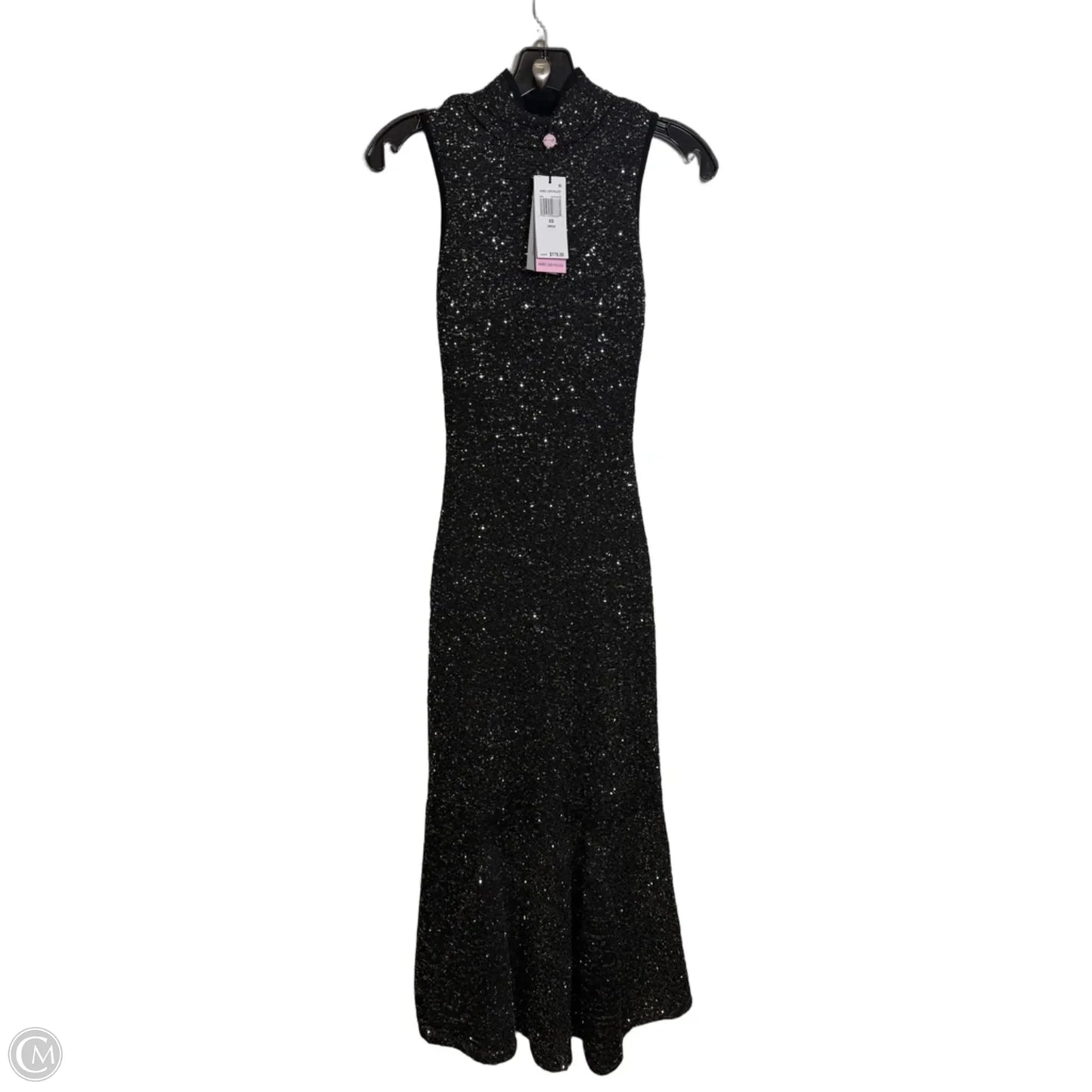 Dress Party Midi By Avec Les Filles In Black, Size: Xs