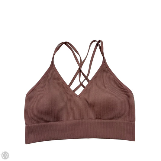 Athletic Bra By Aerie In Brown, Size: L