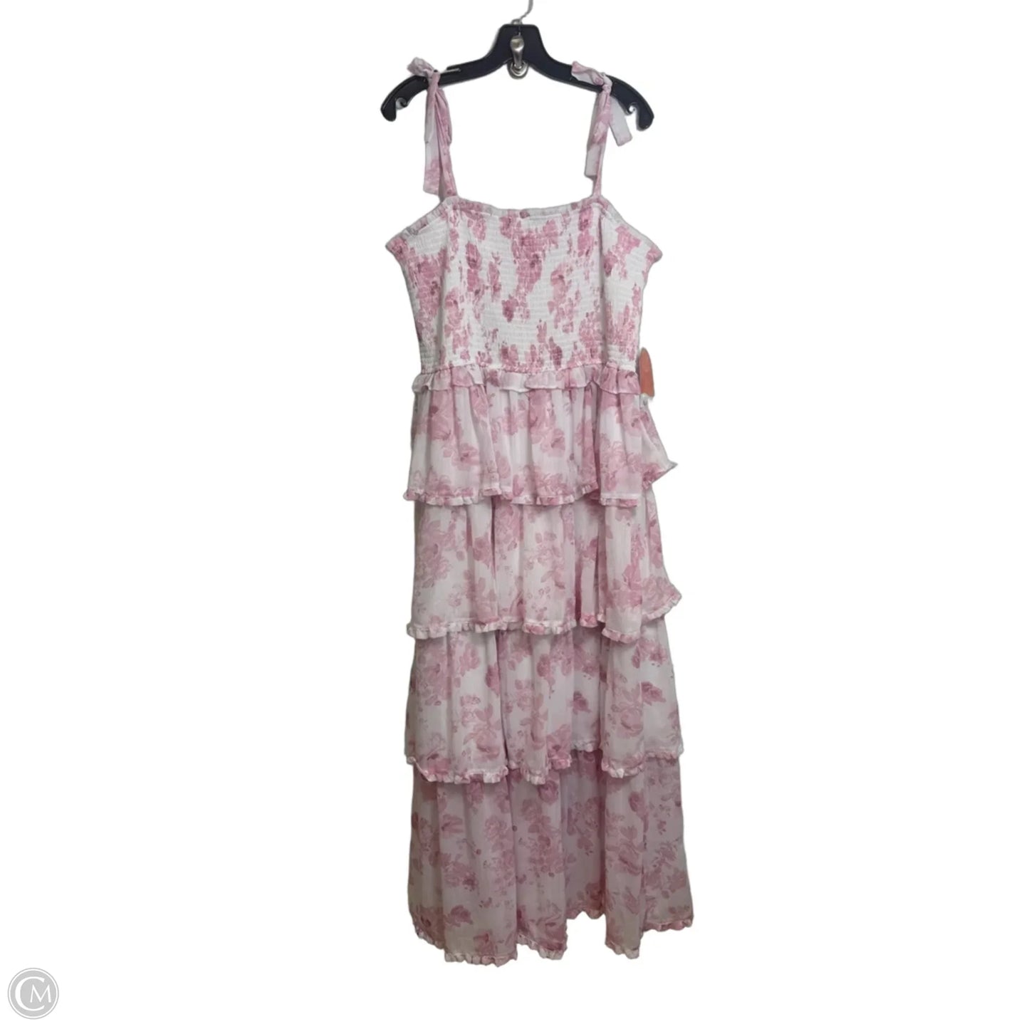 Dress Party Midi By Arula In Floral Print, Size: 2x