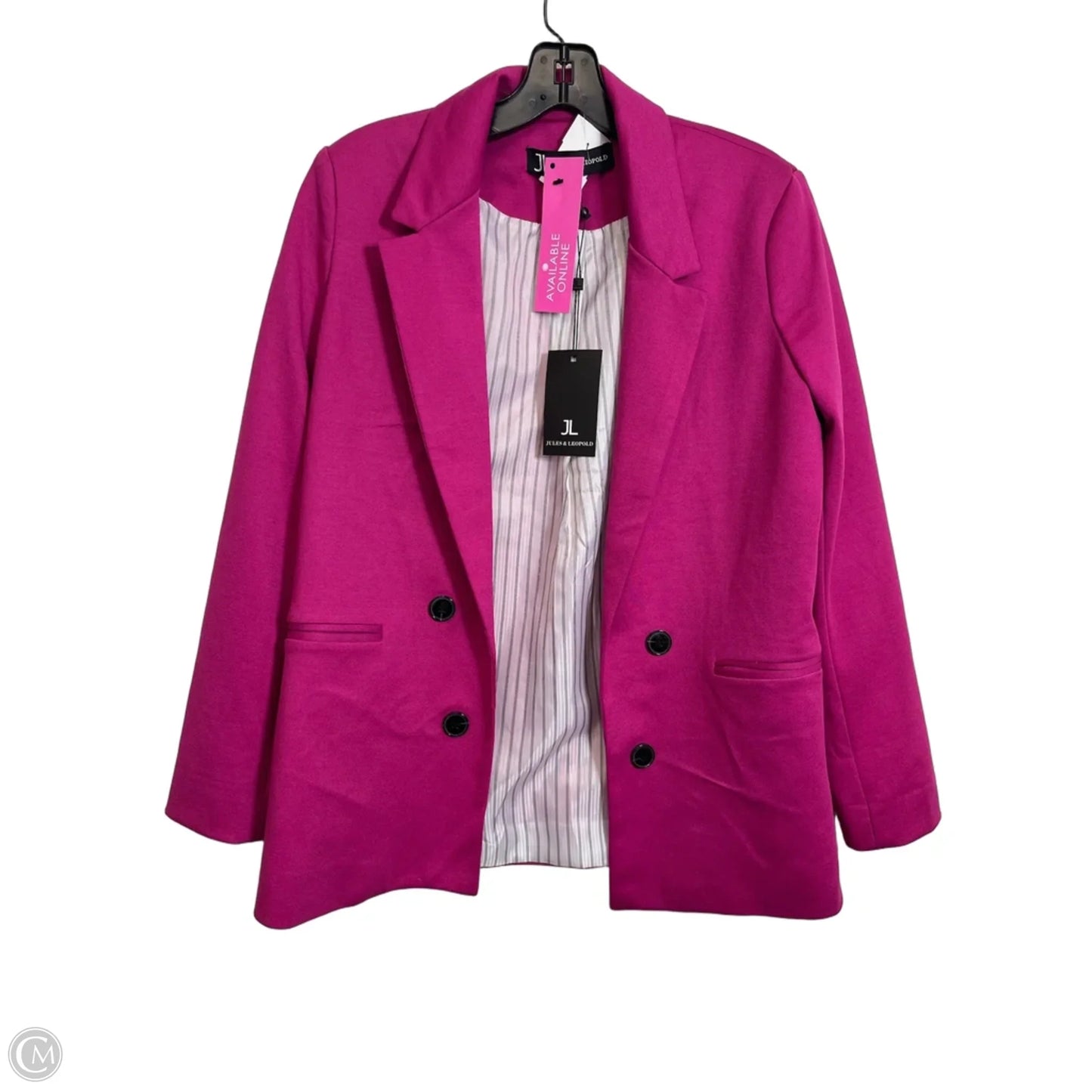 Blazer By Jules & Leopold In Pink, Size: S