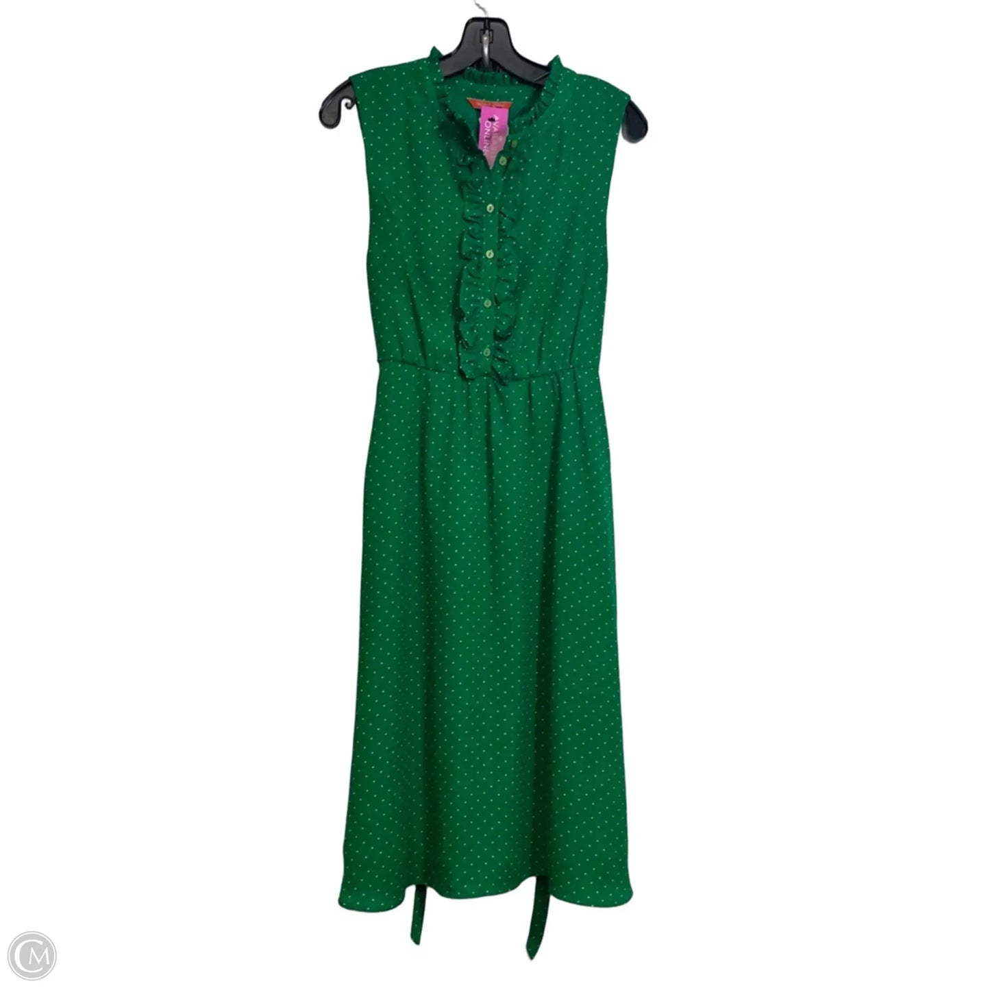 Dress Casual Midi By Modcloth In Green, Size: M