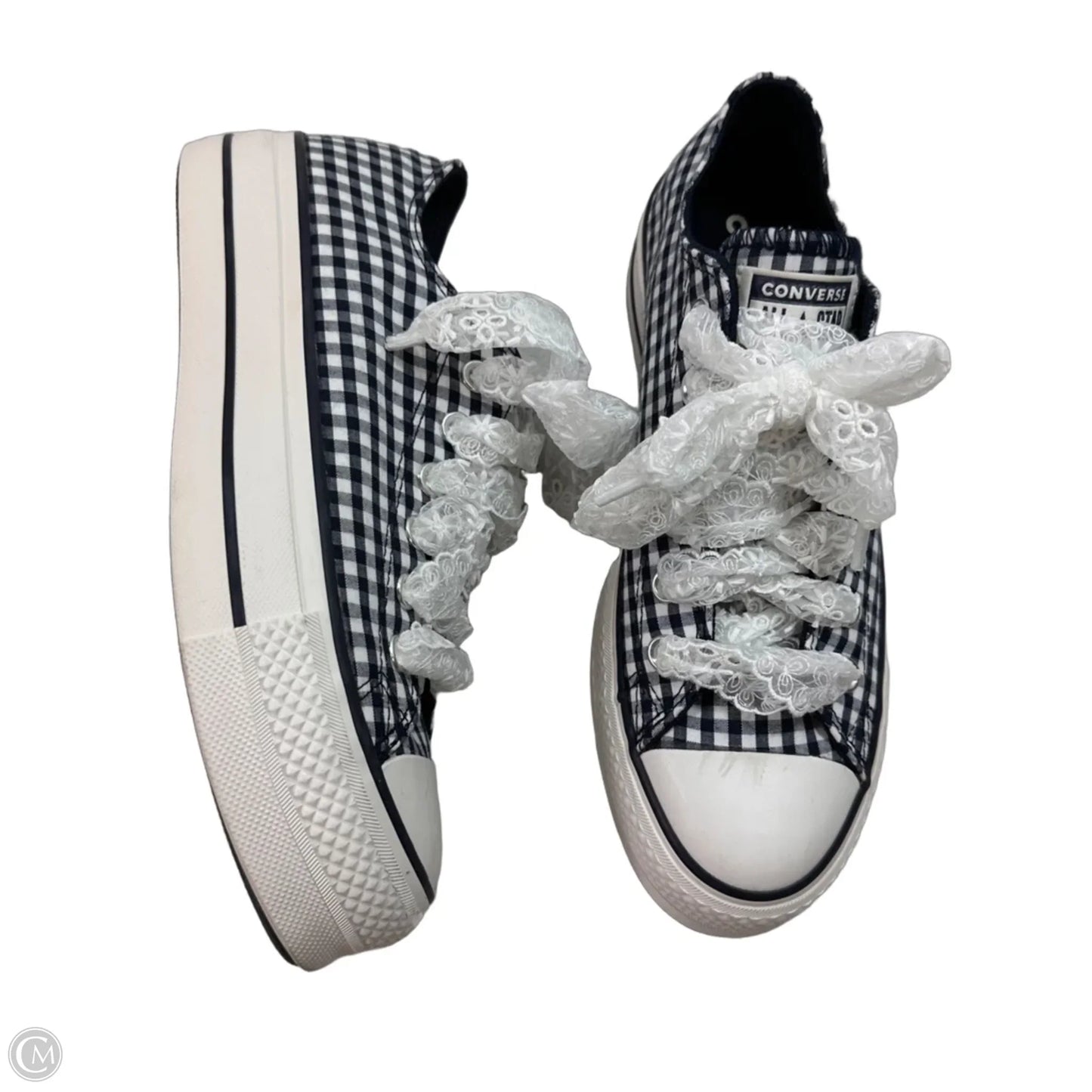 Shoes Sneakers By Converse In Checkered Pattern, Size: 8