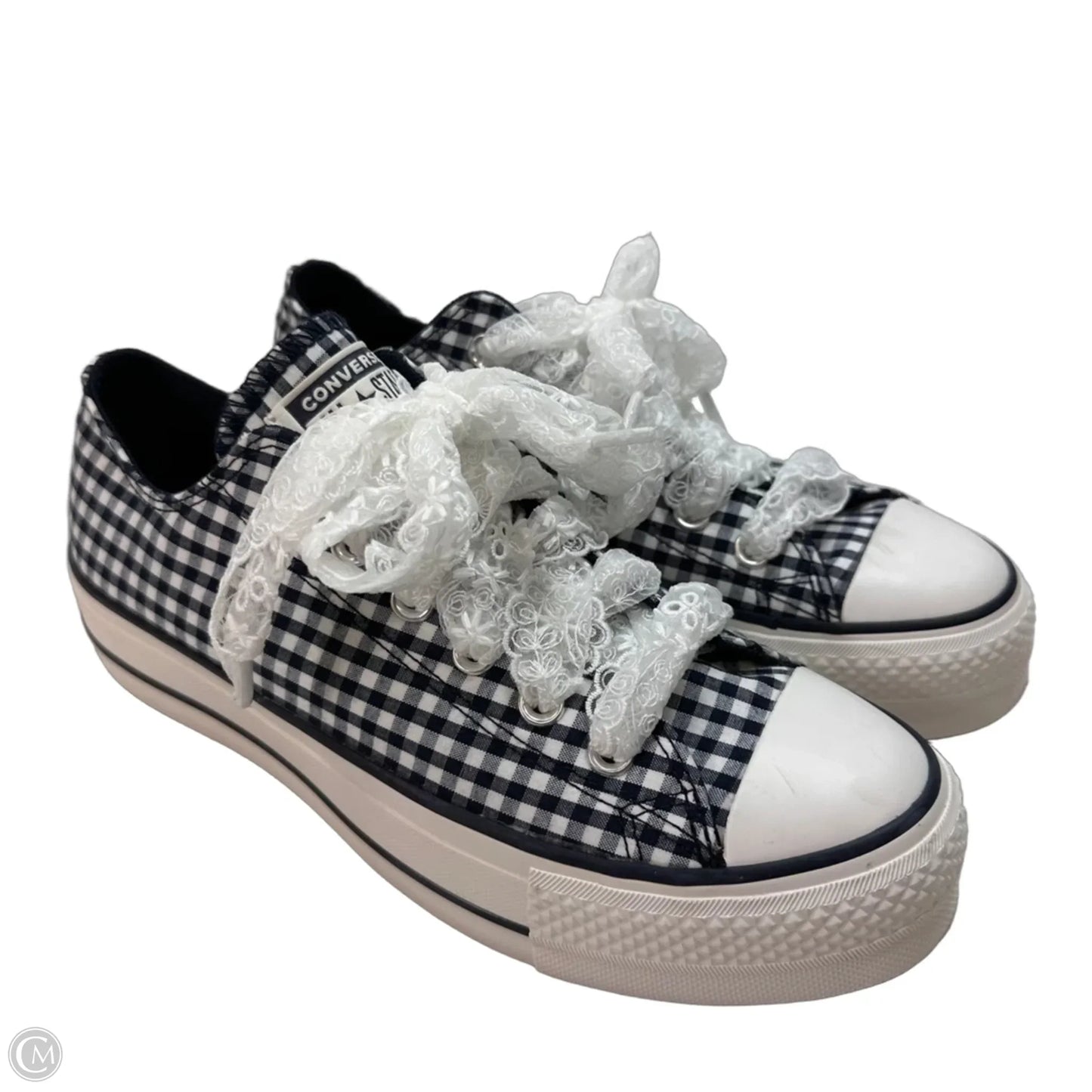 Shoes Sneakers By Converse In Checkered Pattern, Size: 8