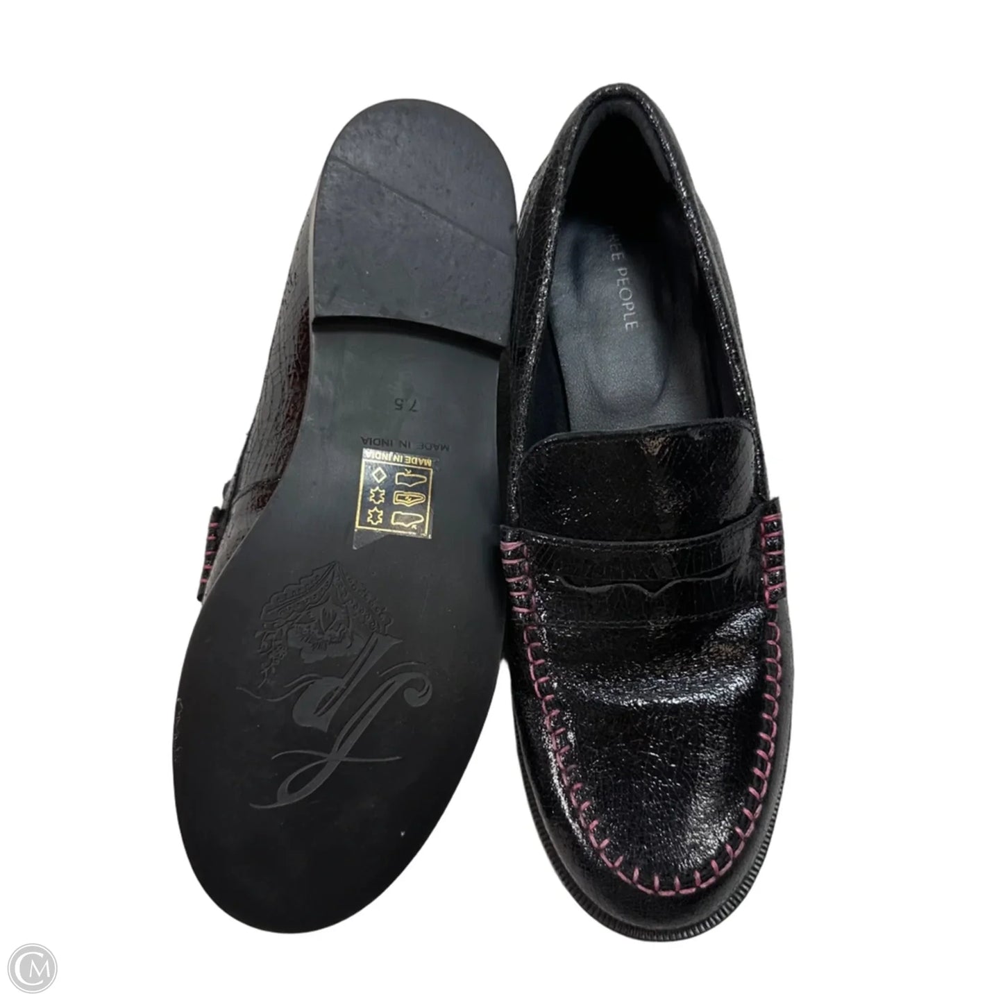 Shoes Flats By Free People In Black, Size: 7.5