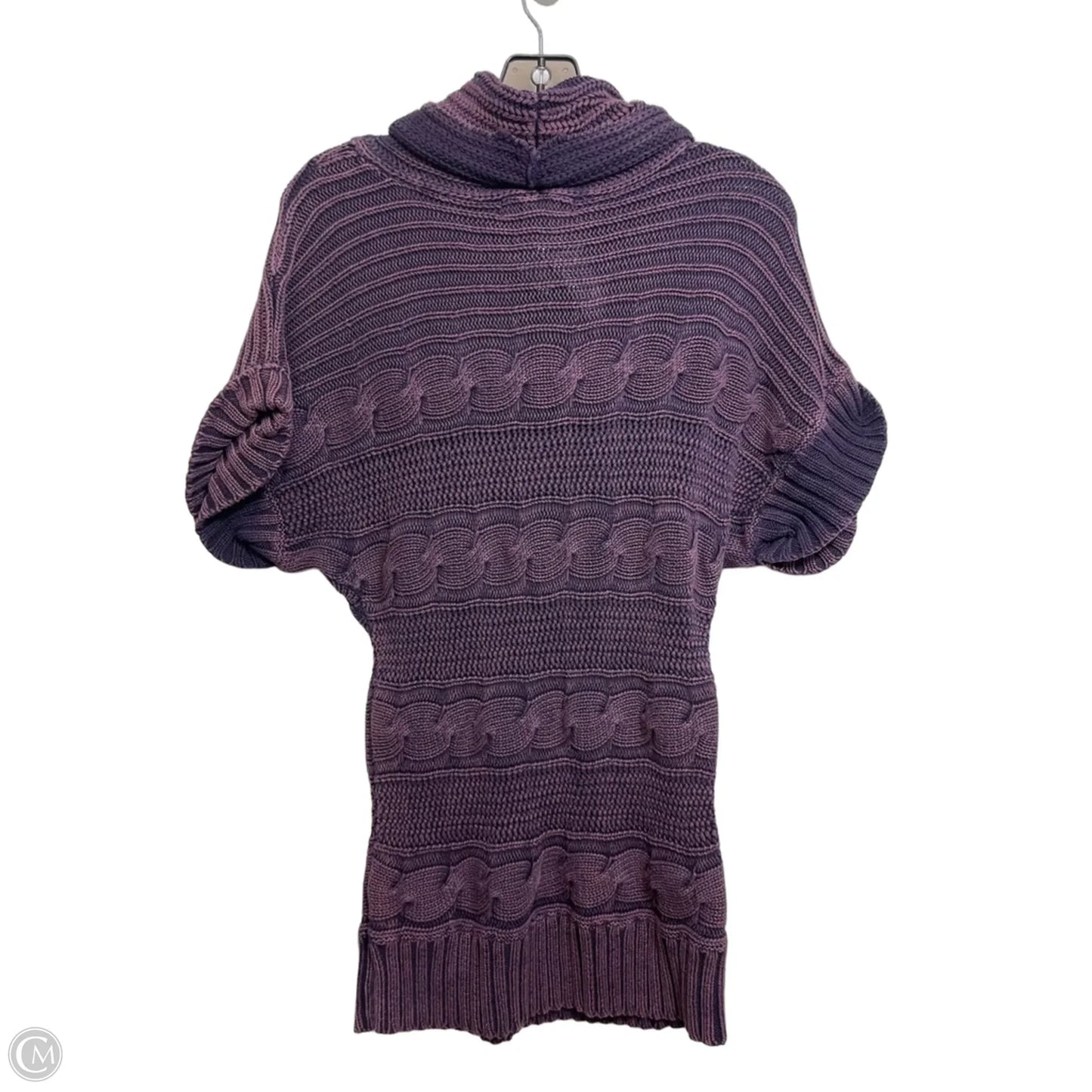 Top Short Sleeve By Nine West Apparel In Purple, Size: M