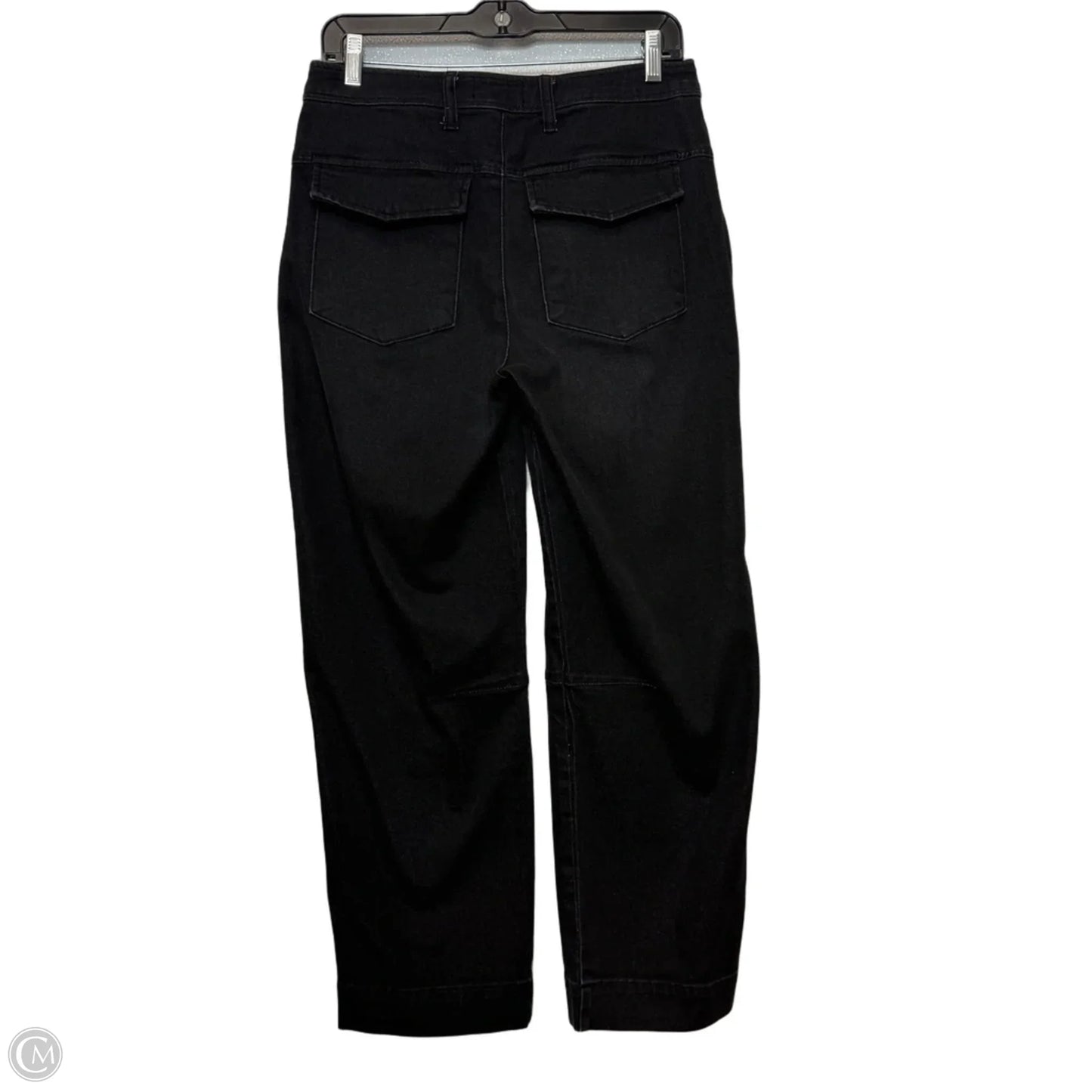 Jeans barrel leg By Kut In Black Denim, Size: 2