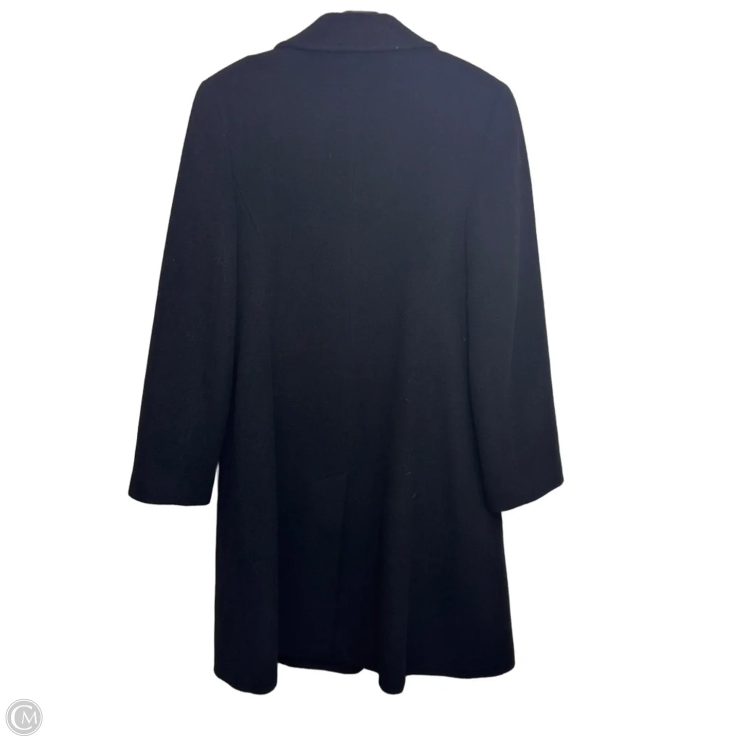 Coat Wool By Larry Levine In Black, Size: 10