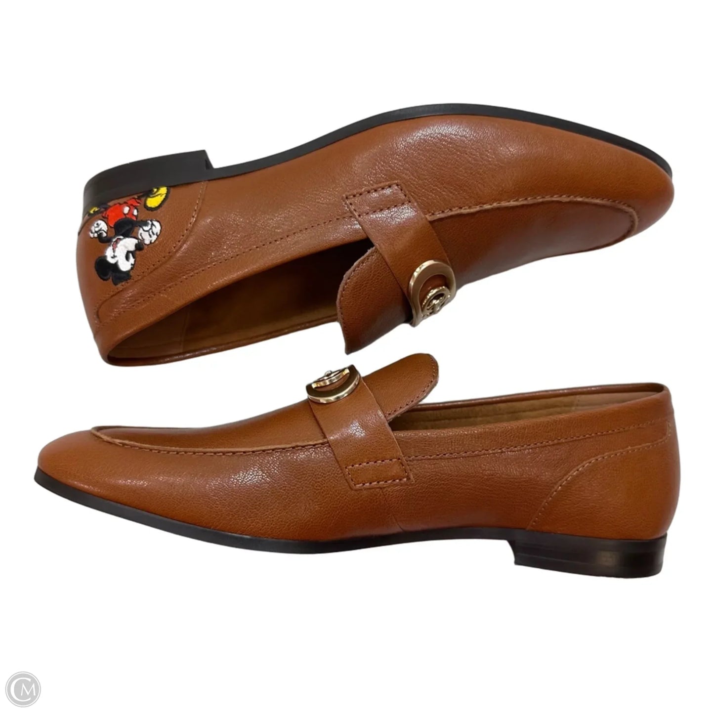 Disney Mickey Mouse Shoes loafers By Aldo In Tan, Size: 42.5/11.5