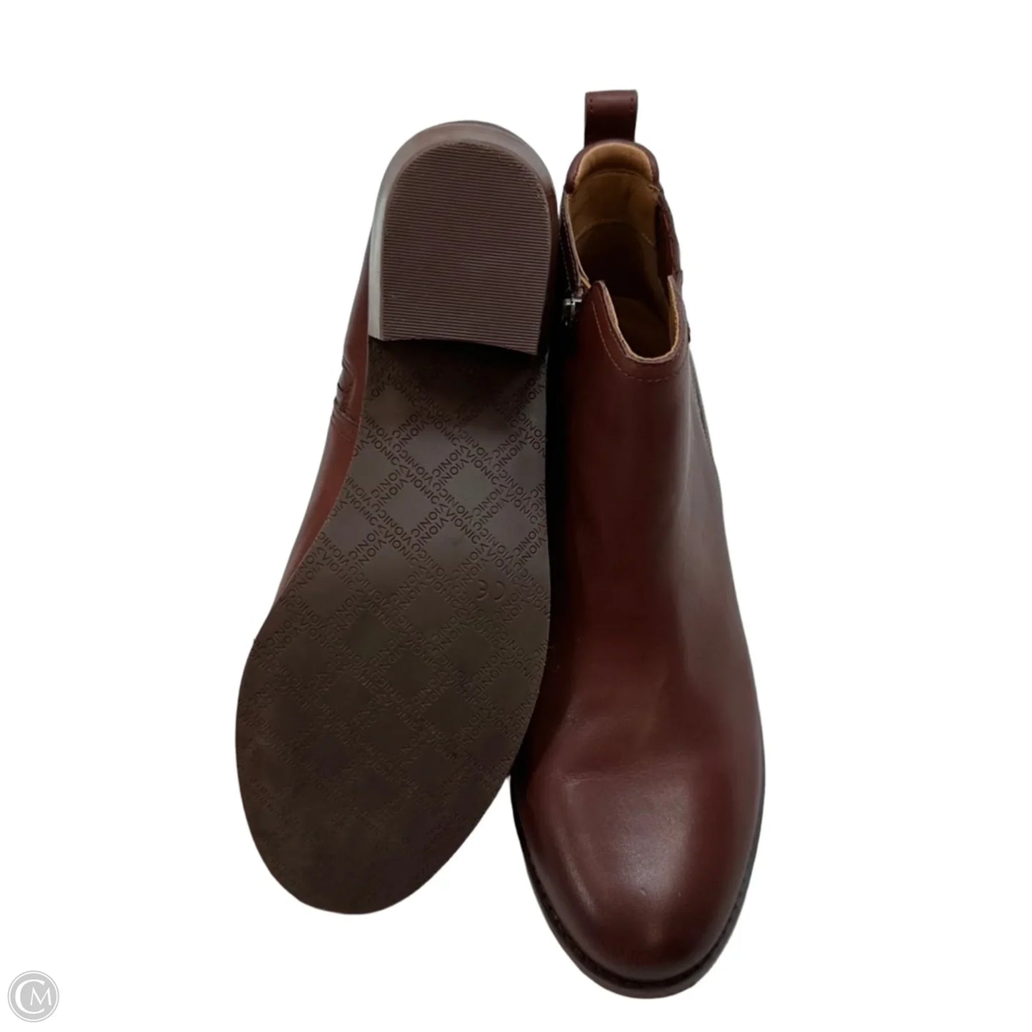 Boots Ankle Flats By Vionic In Tan, Size: 9