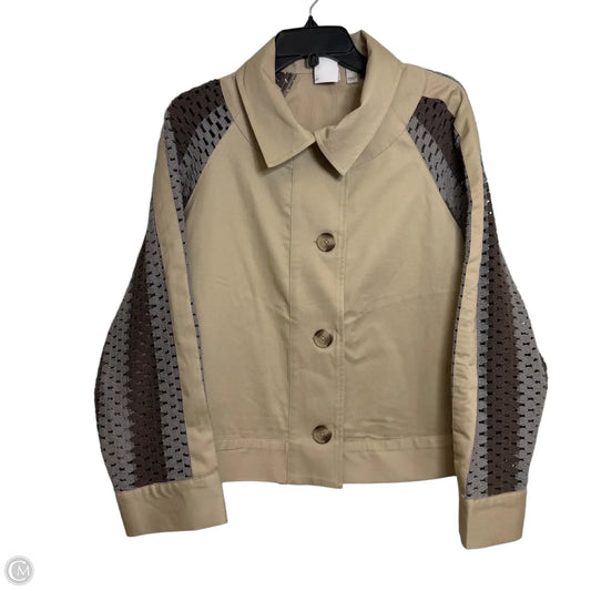 Jacket Other By Logo In Tan, Size: 1x