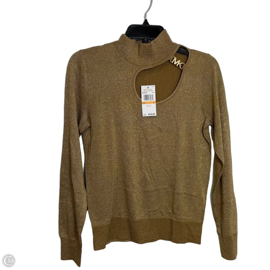 Top Long Sleeve By Michael By Michael Kors In Gold, Size: S