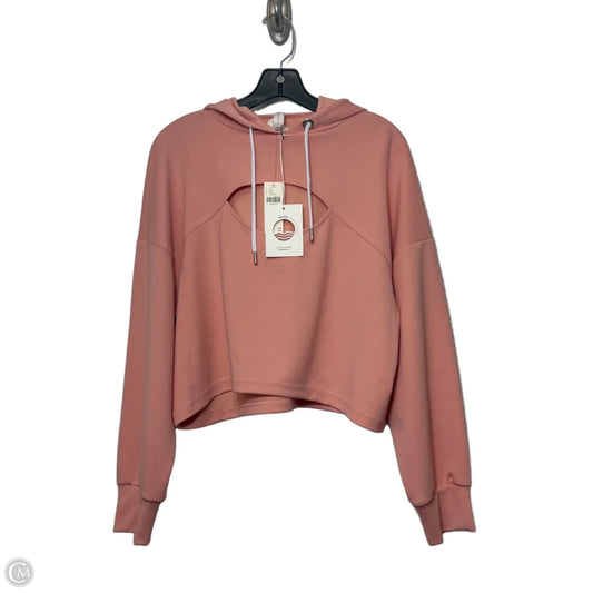 Athletic Top Long Sleeve Hoodie By Anthropologie In Orange, Size: Xs