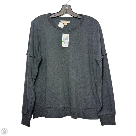 Top Long Sleeve By Michael By Michael Kors In Black, Size: L