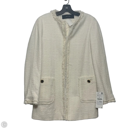 Blazer By Zara In Ivory, Size: M