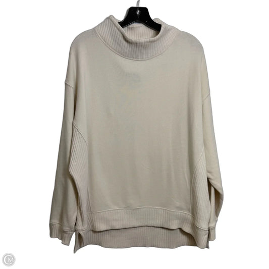 Top Long Sleeve By Aerie In Ivory, Size: Xs