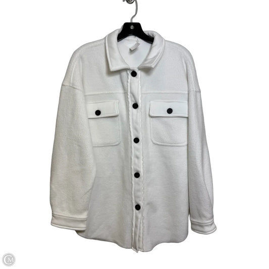 Jacket Shirt By Cmf In White, Size: L