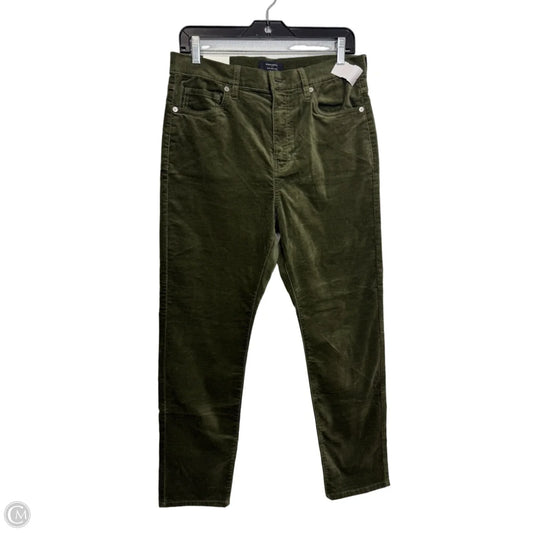 Pants Corduroy By Banana Republic In Green, Size: 10