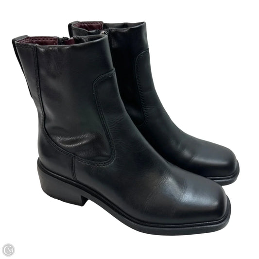 Boots Ankle Flats By Franco Sarto In Black, Size: 6