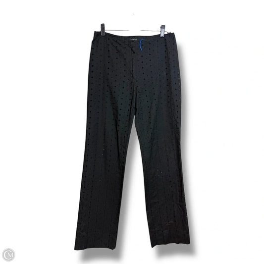 PRICE REDUCTION-FINAL SALE! 
Pants Luxury Designer By Versace In Black, Size: 4