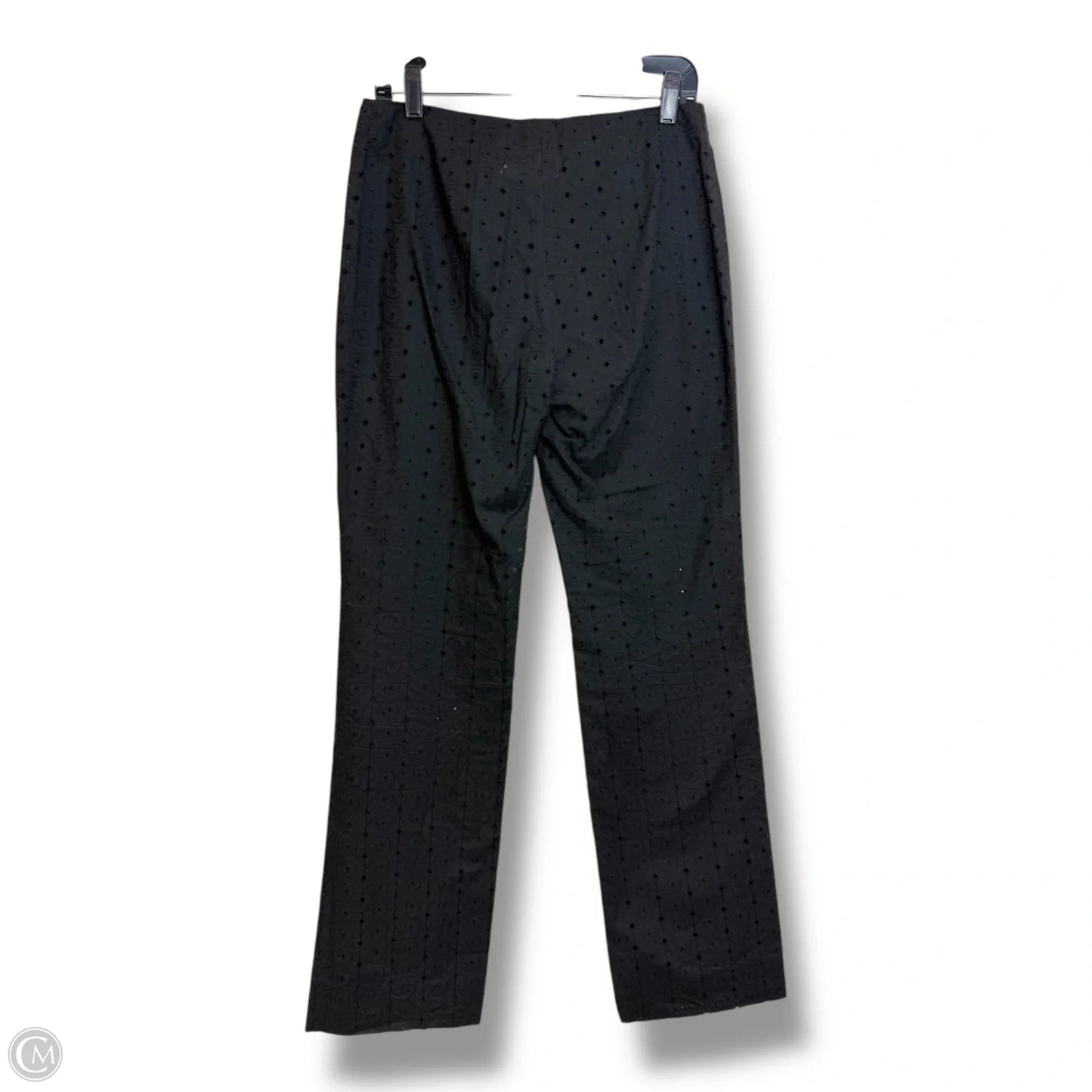 PRICE REDUCTION-FINAL SALE! 
Pants Luxury Designer By Versace In Black, Size: 4